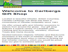 Tablet Screenshot of carlbergsgiftshop.com